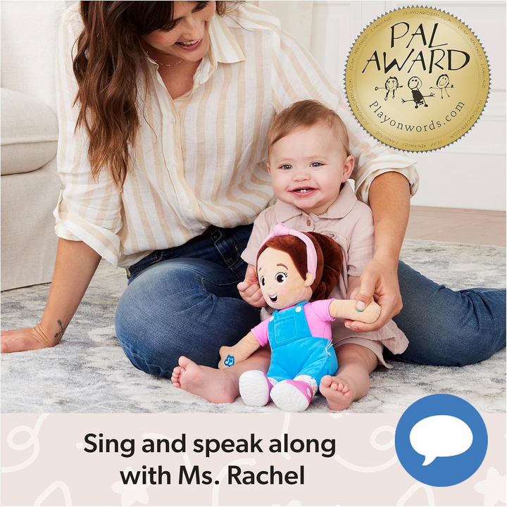 Ms. Rachel Speak &amp; Sing Doll with 16+ phrases and 4 songs