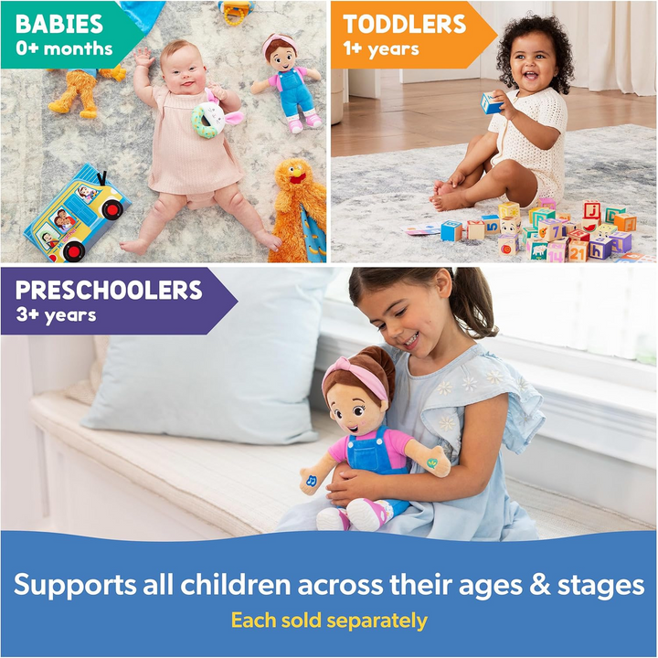 Ms. Rachel Speak &amp; Sing Doll with 16+ phrases and 4 songs