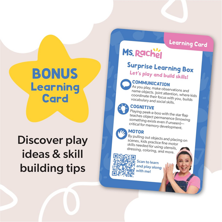 Spin Master Ms. Rachel Surprise Learning Box