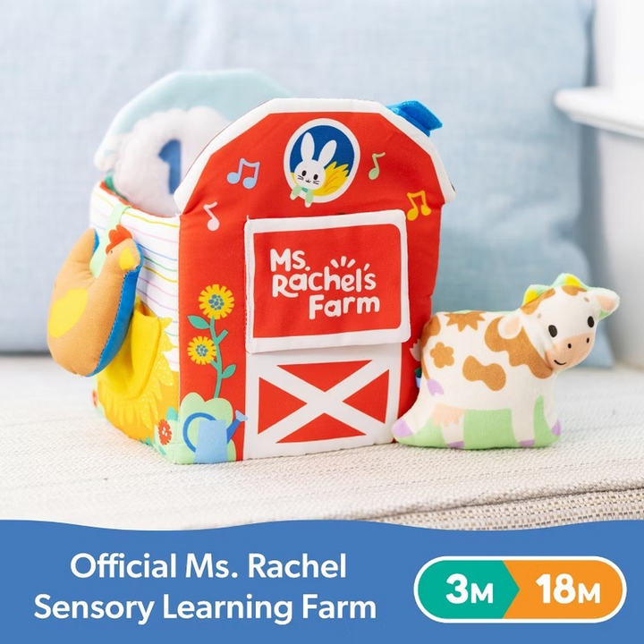 Spin Master Ms. Rachel Sensory Learning Farm Toy