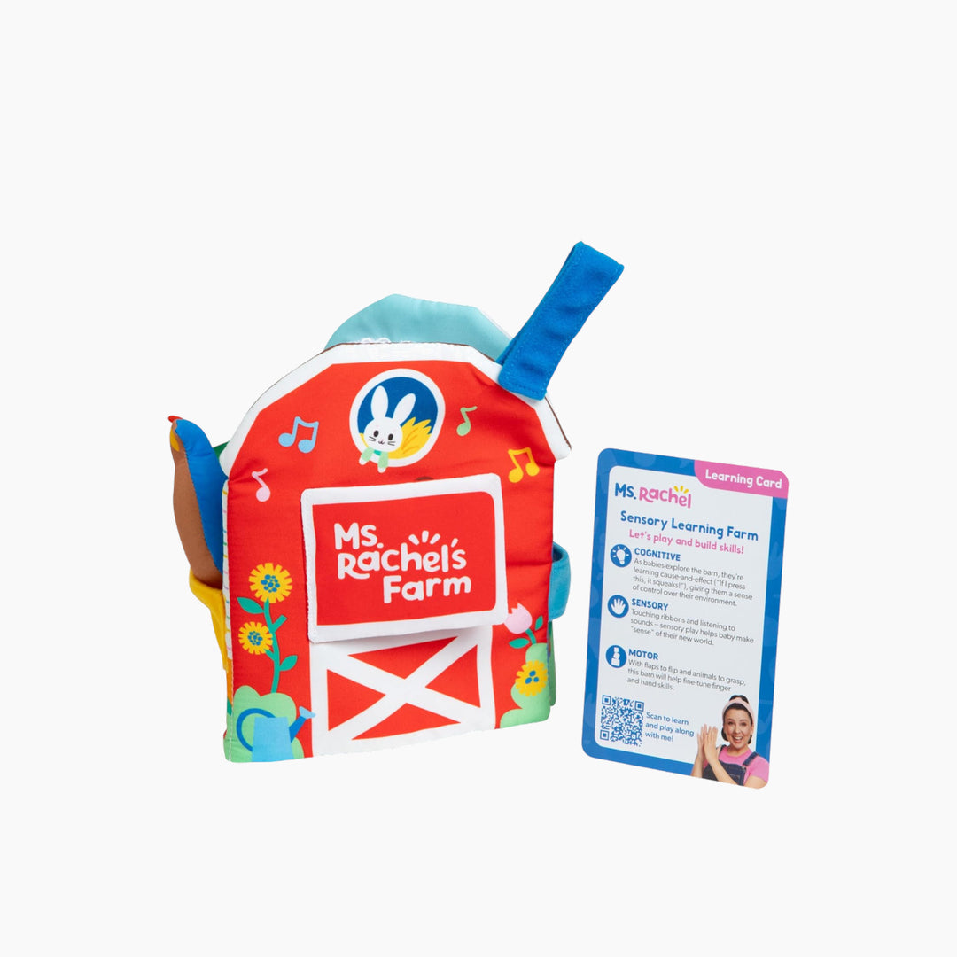 Spin Master Ms. Rachel Sensory Learning Farm Toy
