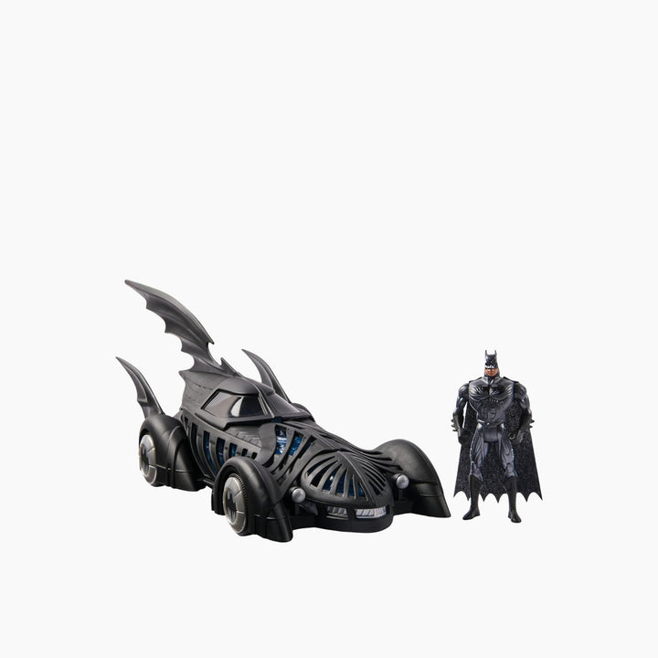 Spin Master DC Batman Retro Collection Batmobile with figure