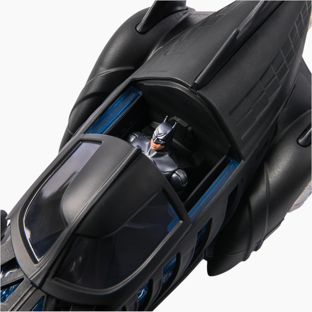 Spin Master DC Batman Retro Collection Batmobile with figure