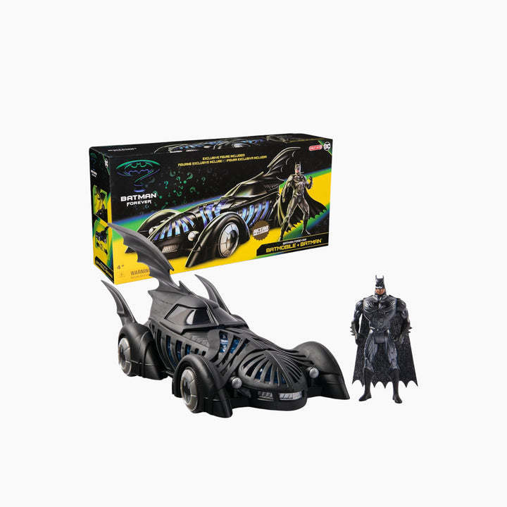 Spin Master DC Batman Retro Collection Batmobile with figure