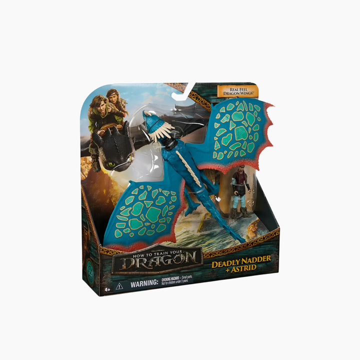 Deadly Nadder and Astrid Viking Duo action figures