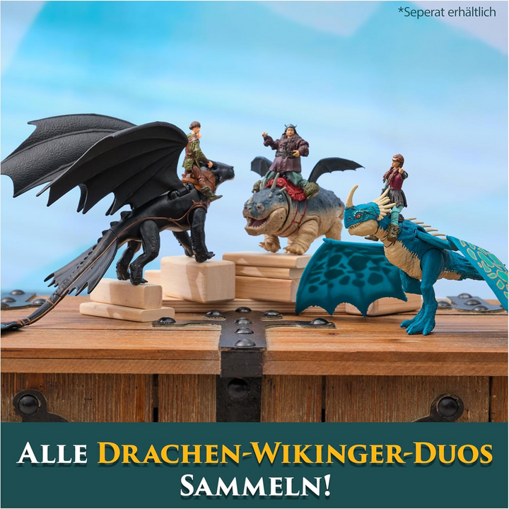 Deadly Nadder and Astrid Viking Duo action figures
