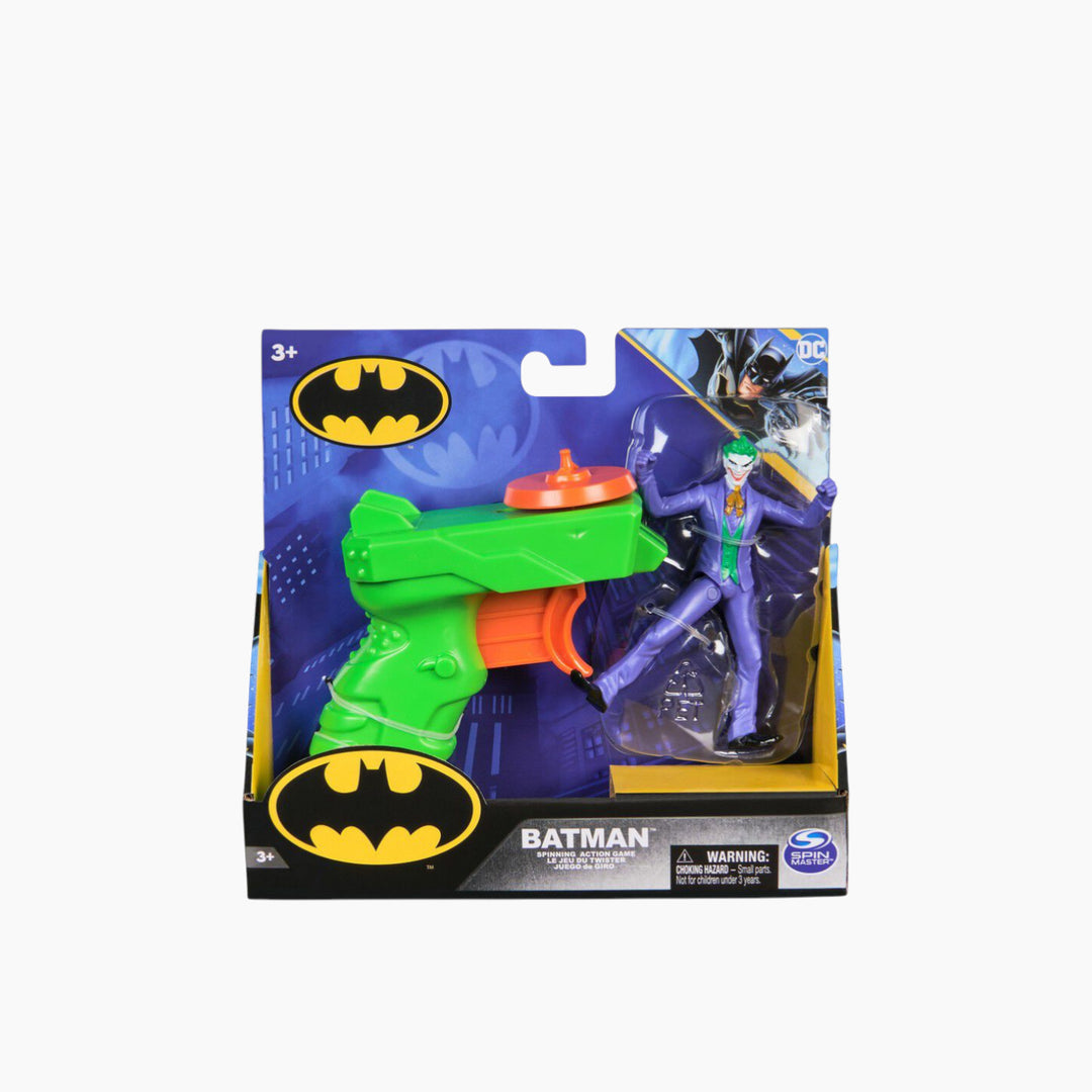 Spin Master DC Batman action figure with built-in spinner