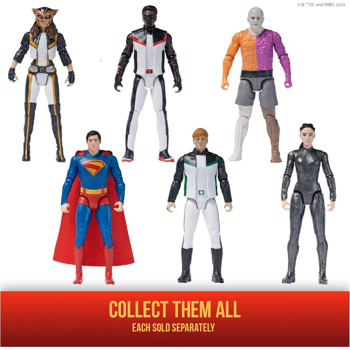Spin Master Superman 6-inch action figure with dynamic articulation