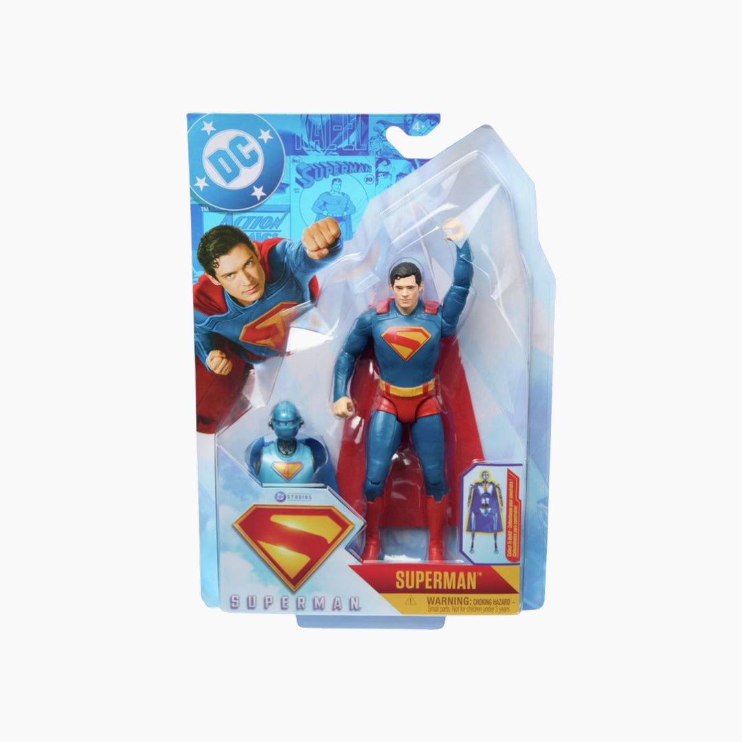 Spin Master Superman 6-inch action figure with dynamic articulation