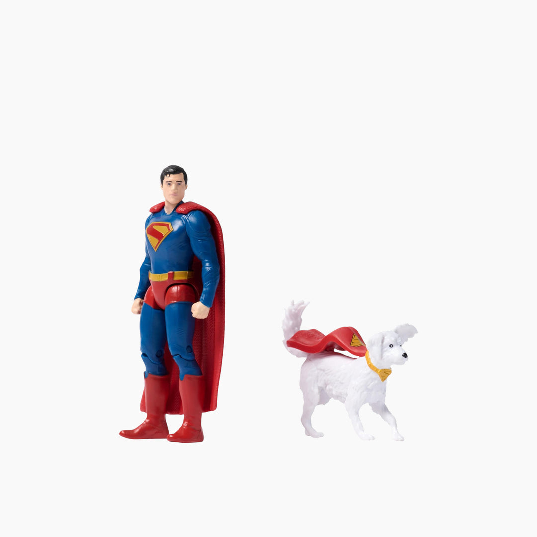Spin Master DC Comics Superman Fortress Of Solitude Battle Set playset with figures