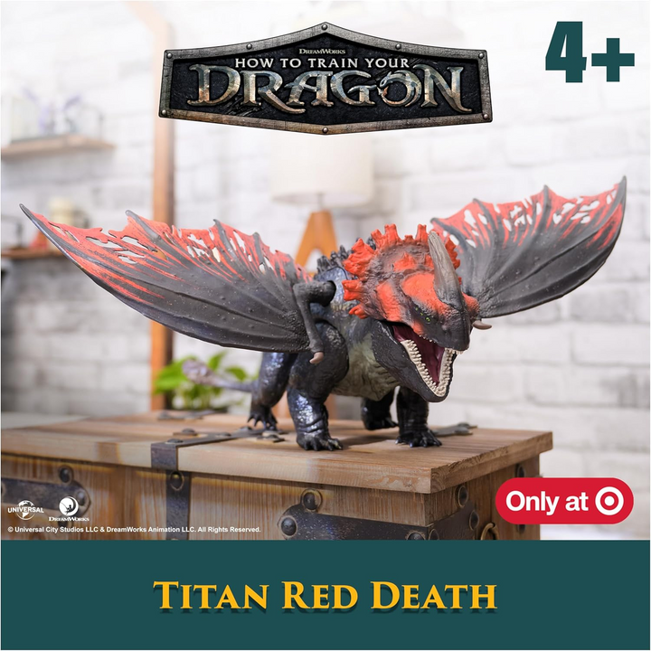 681147087514DreamworksDragons_HowToTrainYourDragon_TitanRedDeathwithSound_5_framed - HUNA