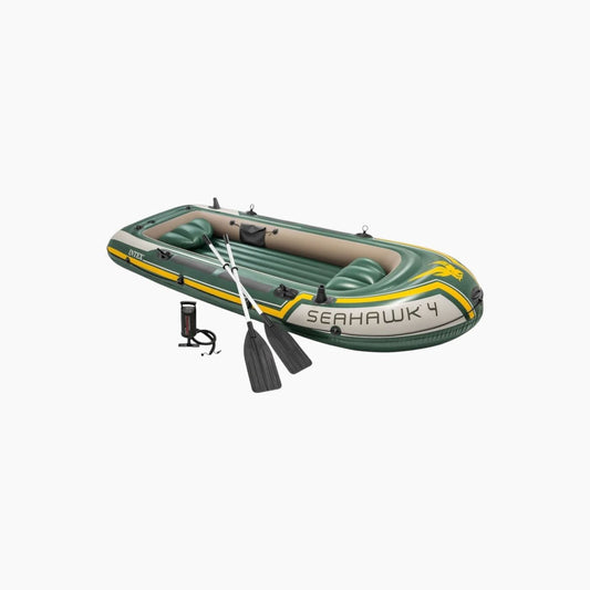 Intex Seahawk 4 Inflatable Boat Set