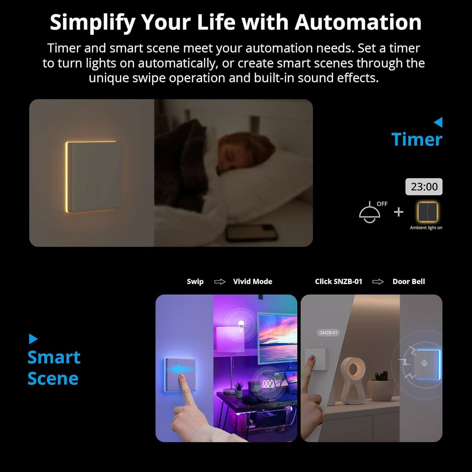 SONOFF Tx Ultimate Smart Touch Wall Switch SONOFF Tx Ultimate Smart Touch Wall Switch