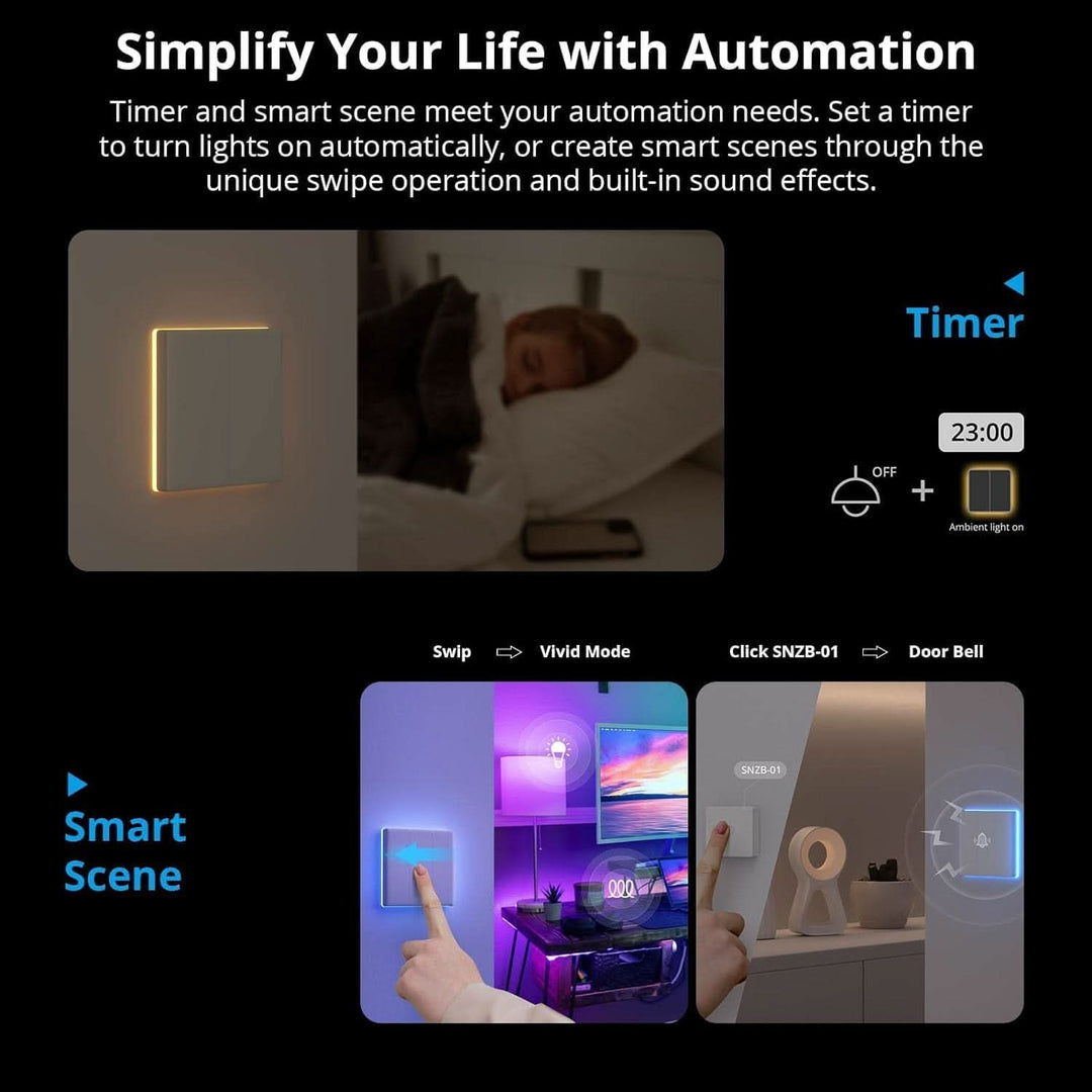 SONOFF Tx Ultimate Smart Touch Wall Switch - HUNA