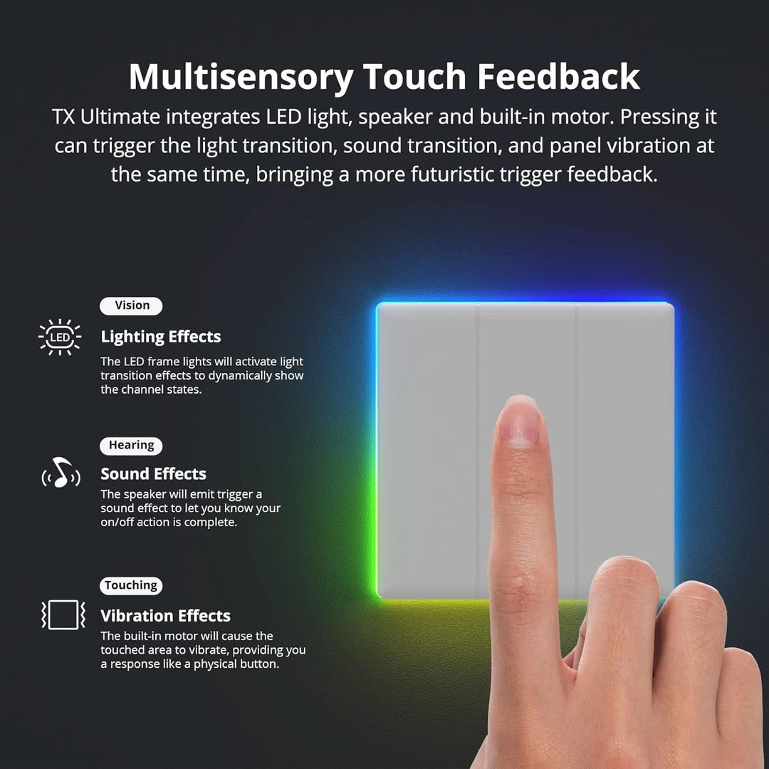 SONOFF Tx Ultimate Smart Touch Wall Switch - HUNA