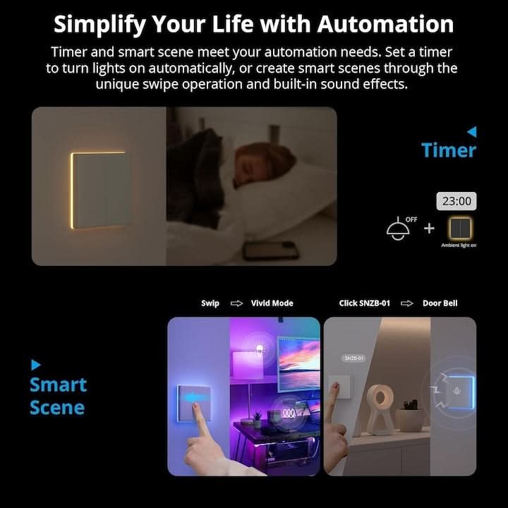 SONOFF Tx Ultimate Smart Touch Wall Switch