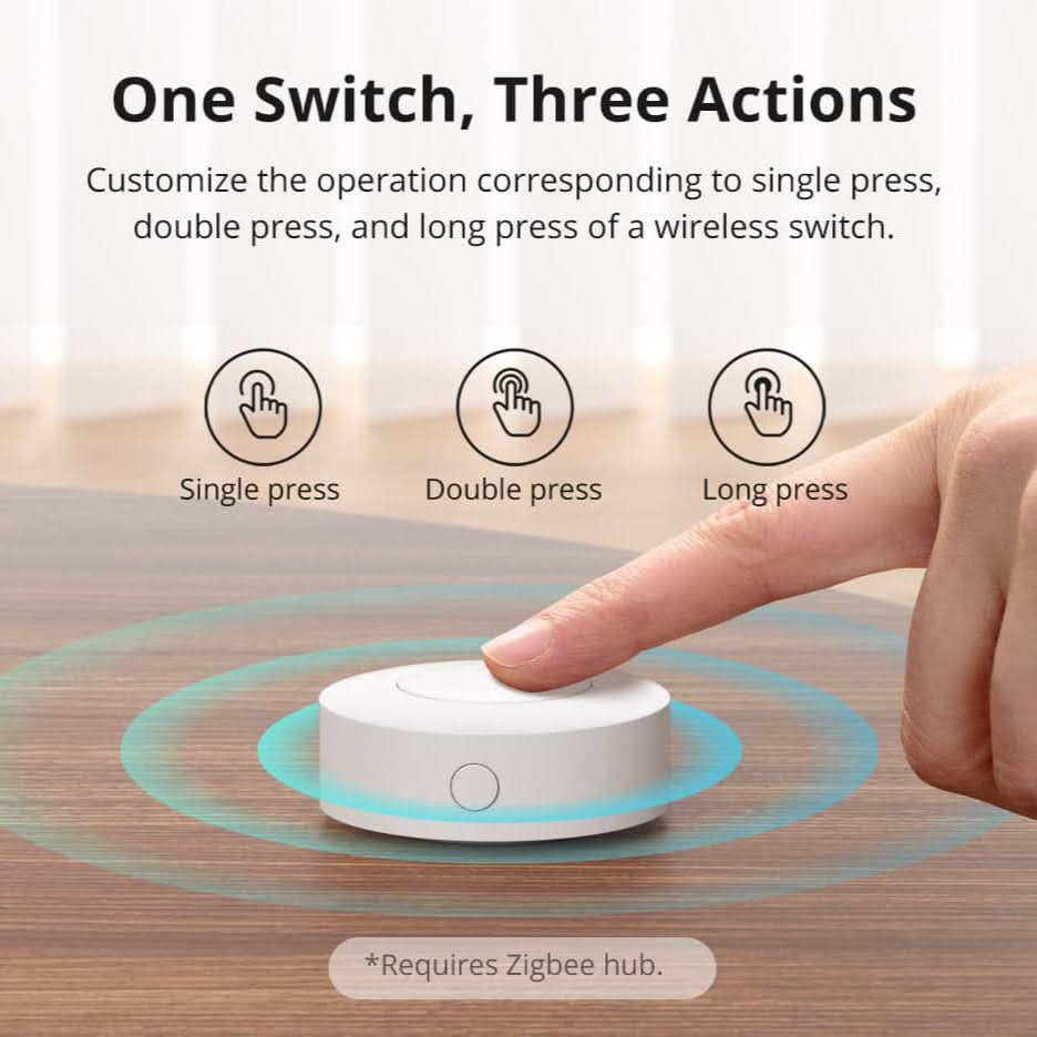 SONOFF Zigbee Wireless Switch - HUNA