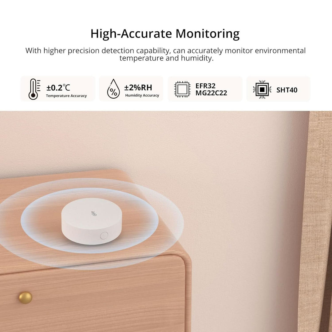 مستشعر درجة الحرارة والرطوبة Zigbee