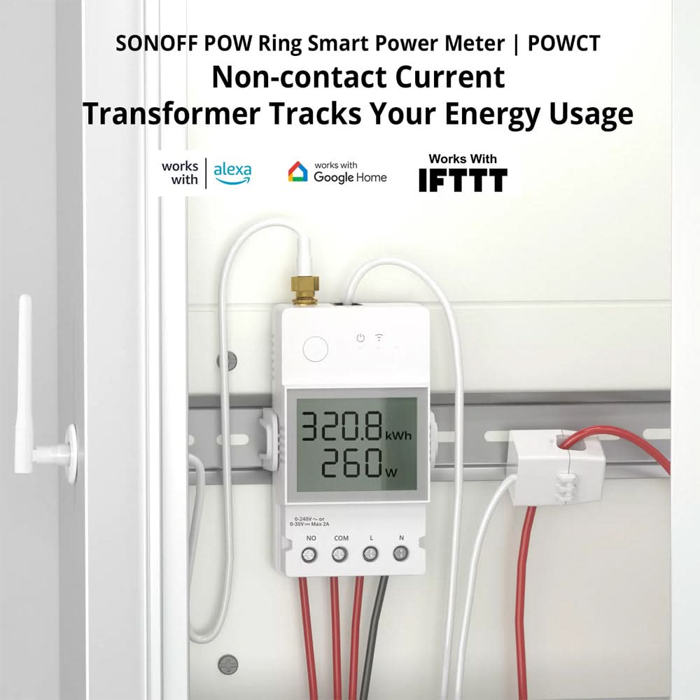 SONOFF Pow Ring Smart Power Meter - HUNA