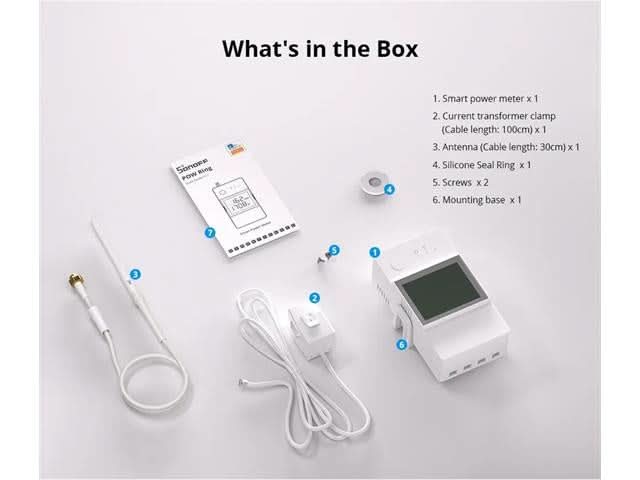 SONOFF Pow Ring Smart Power Meter - HUNA