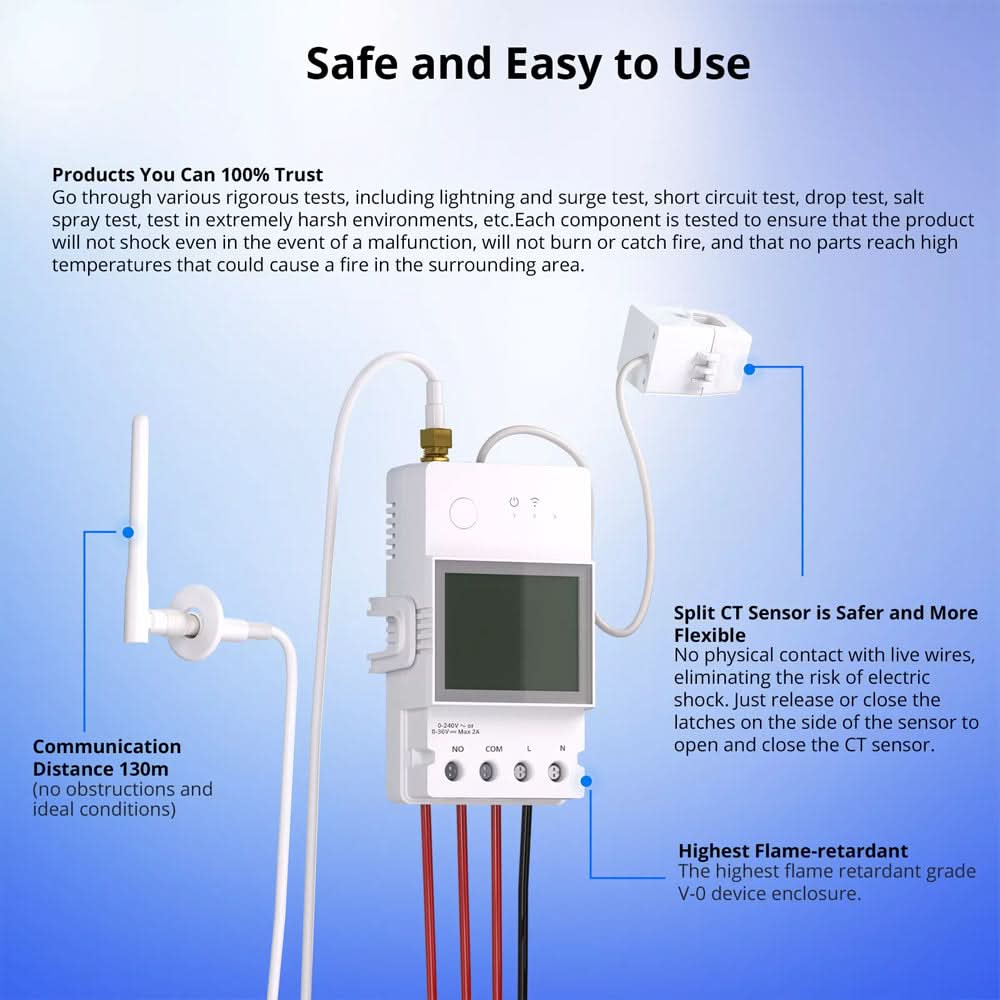 SONOFF Pow Ring Smart Power Meter - HUNA