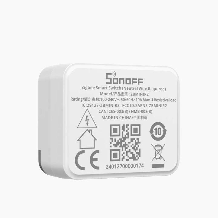 SONOFF Zigbee 3.0 Switch 10A