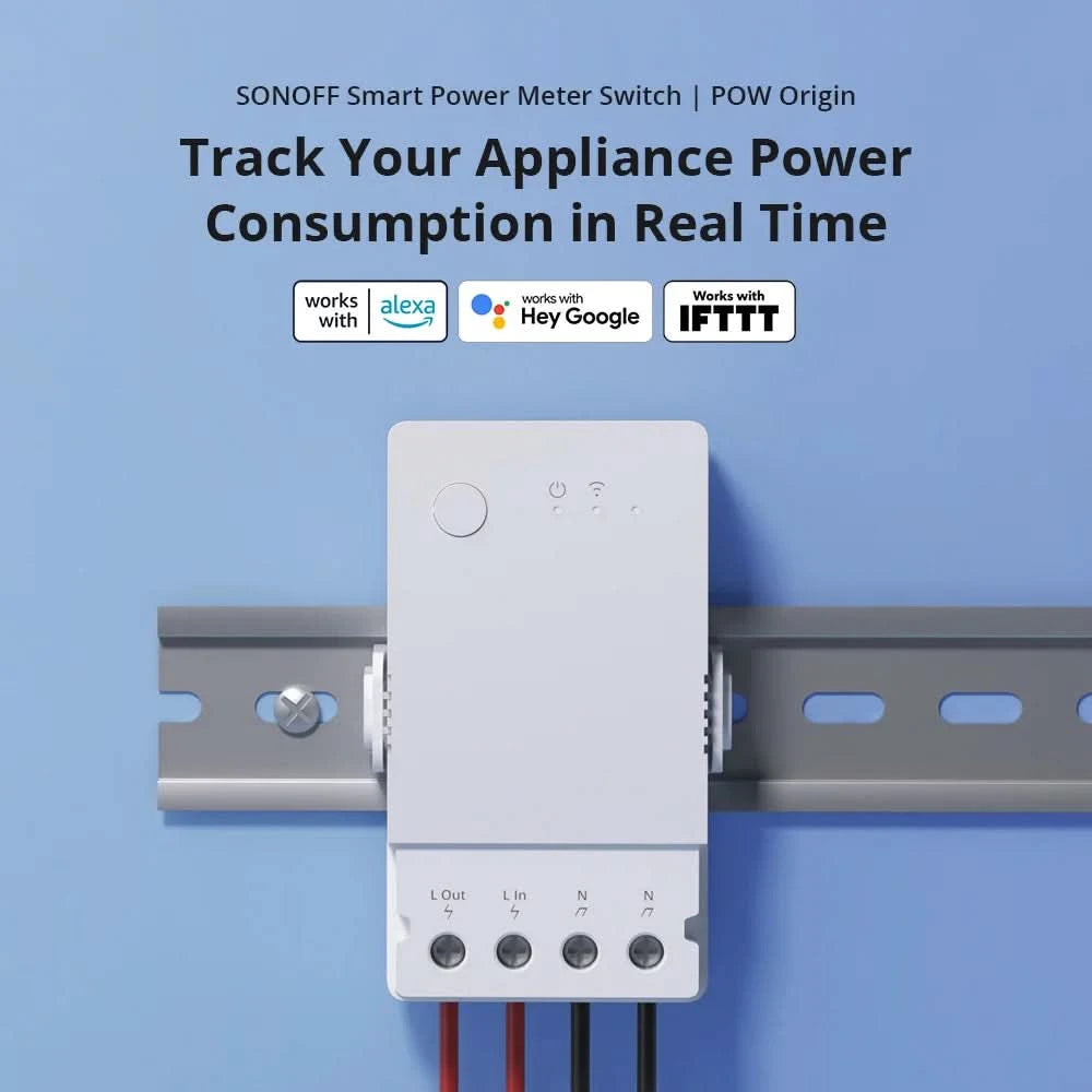 SONOFF Smart Power Meter Switch - HUNA