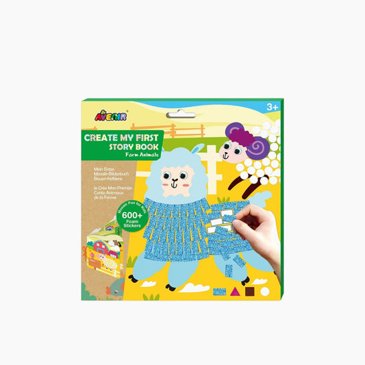 Avenir Create My First Story Book Farm Animals