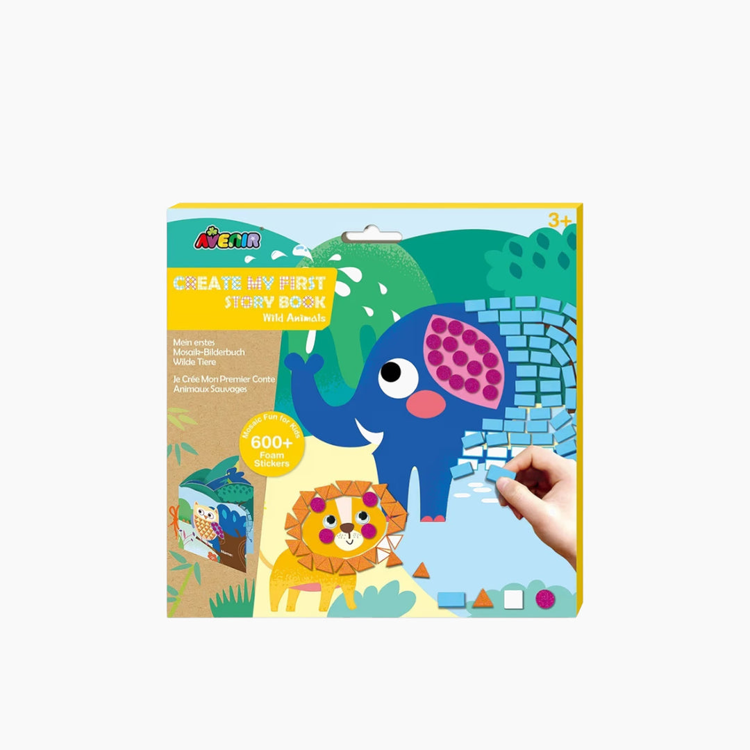 Avenir Create My First Story Book Wild Animals