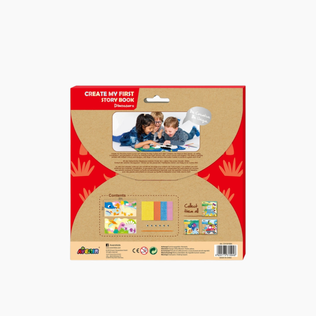 Avenir Create My First Story Book Dinosaurs