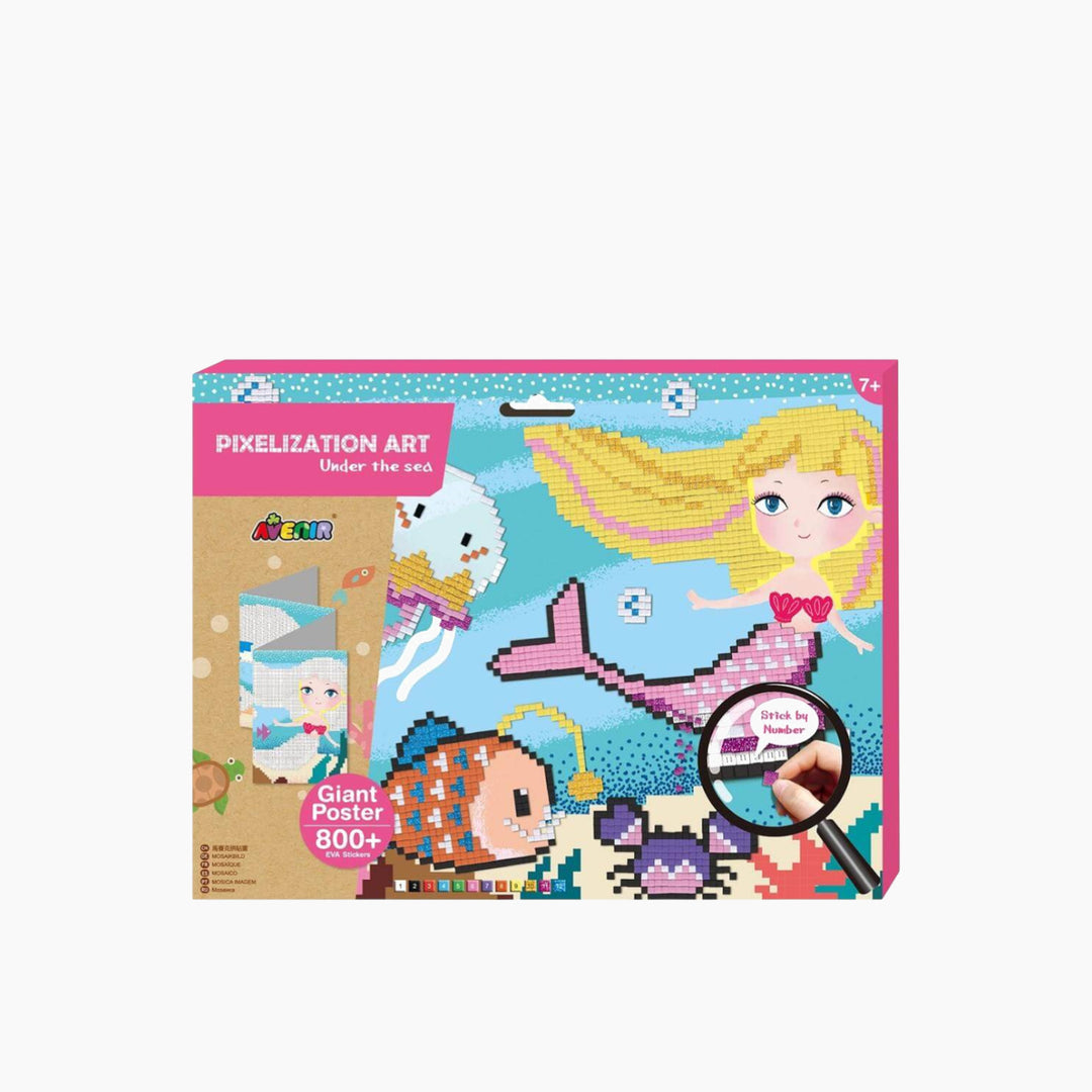 Avenir Pixelation Art - Under The Sea