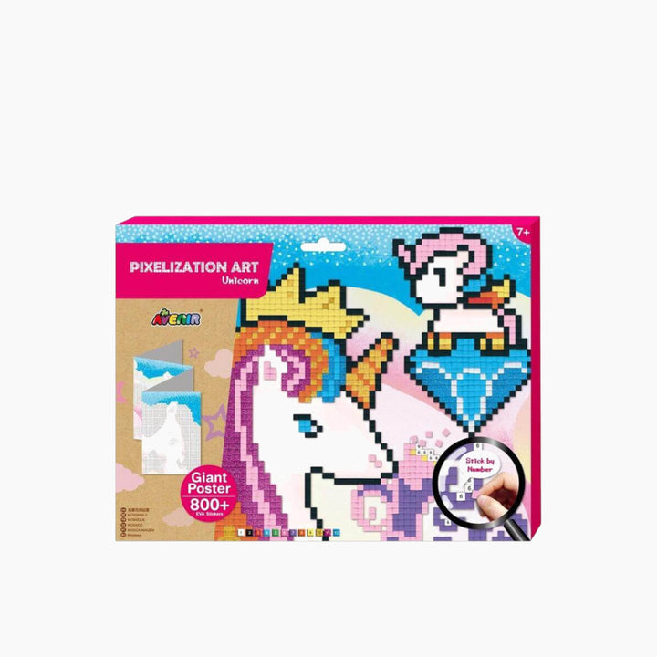 Avenir Pixelation Art Unicorn