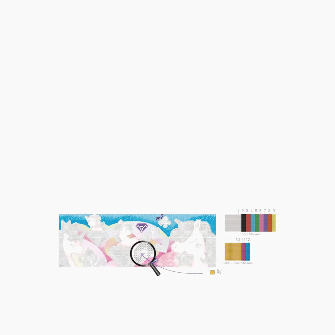 Avenir Pixelation Art Unicorn
