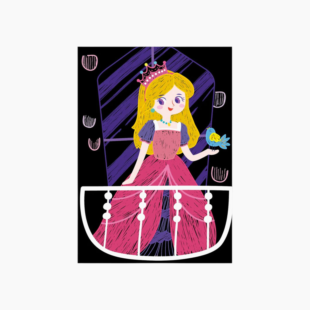 Avenir Mini Scratch Book - Princess