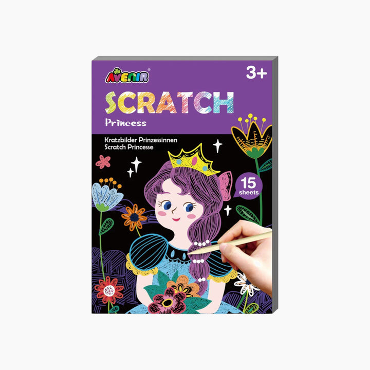 Avenir Mini Scratch Book - Princess
