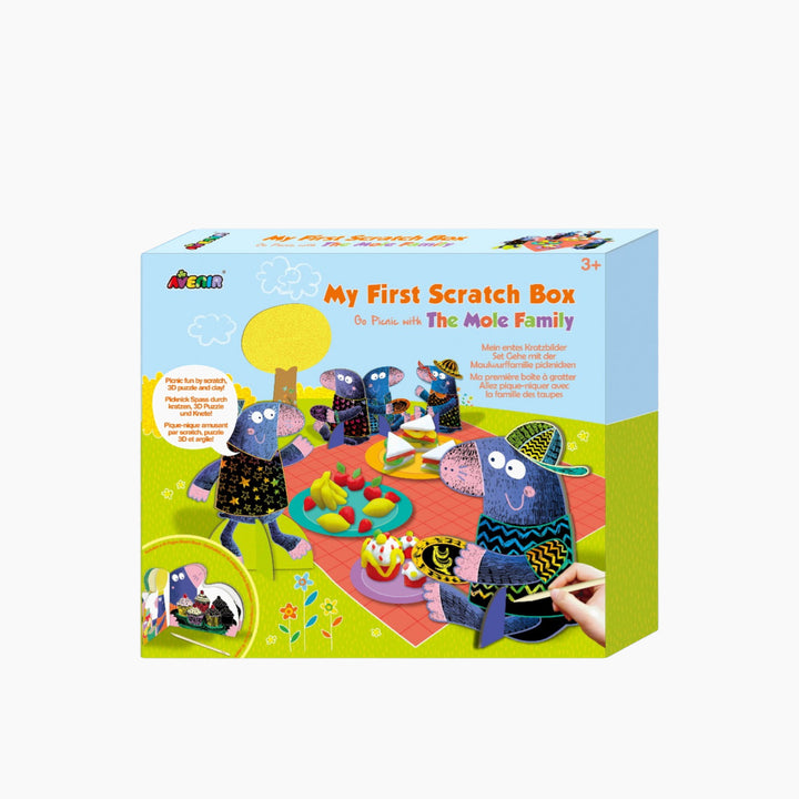 Avenir My First Scratch Box - Go Picnic With The Mole Family