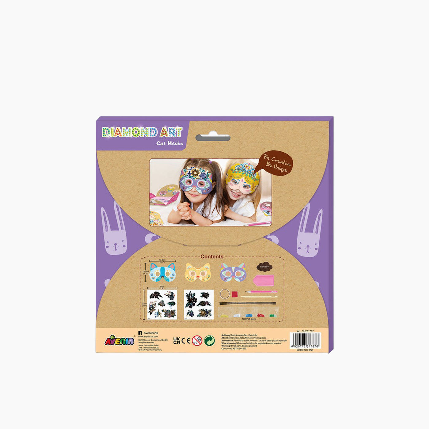 Avenir Diamond Art - Cat Masks Avenir Diamond Art - Cat Masks