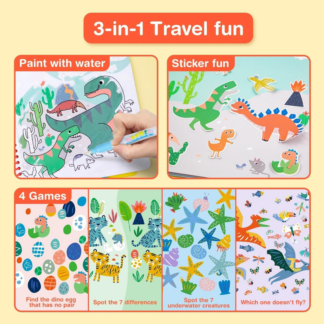 Avenir Magical Water Painting Dinosaur