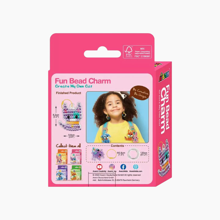Avenir Fun Bead Charms - Create My Own Cat