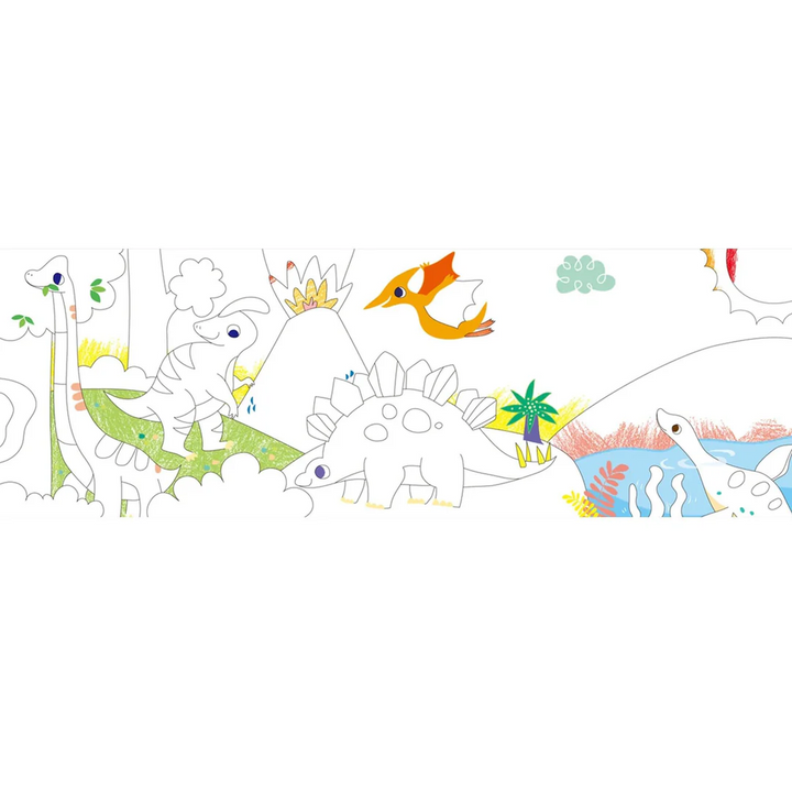 Avenir Blocks "N" Crayons Dinosaur