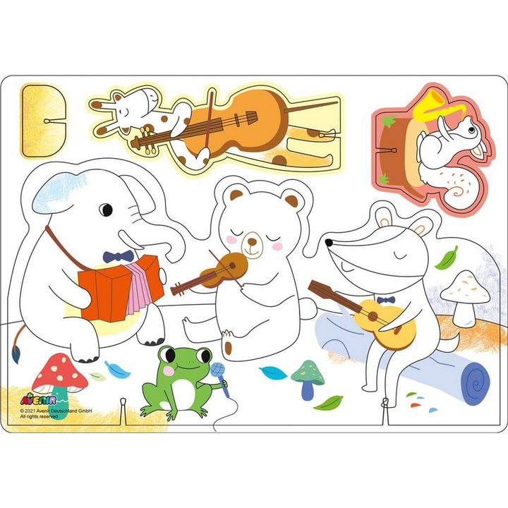 Avenir Crayon Activity Kit-Forest Concert