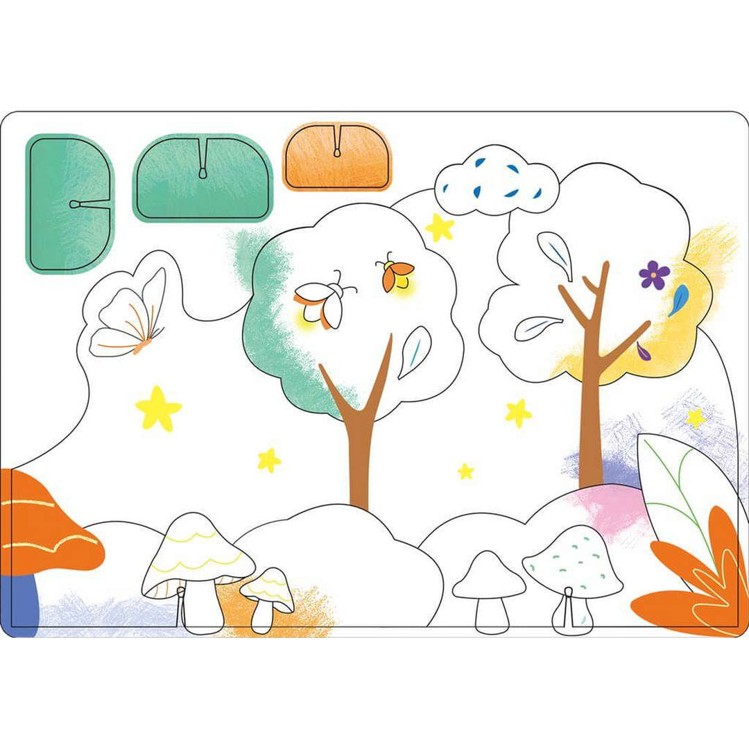 Avenir Crayon Activity Kit-Forest Concert