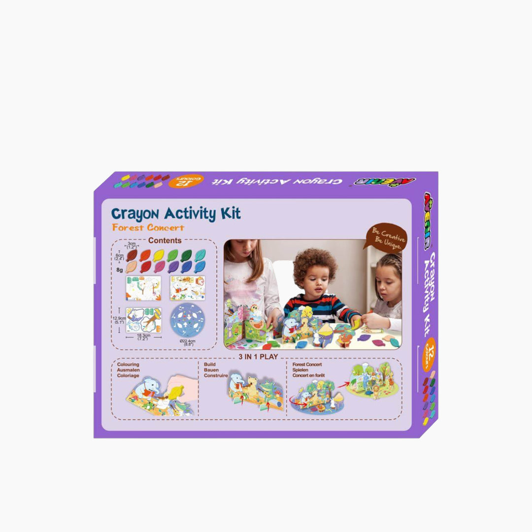 Avenir Crayon Activity Kit-Forest Concert