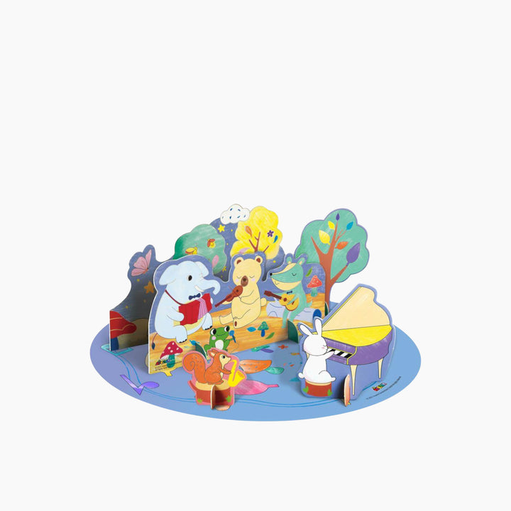 Avenir Crayon Activity Kit-Forest Concert