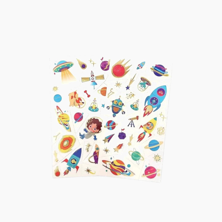 Avenir Space Tattoo Stickers