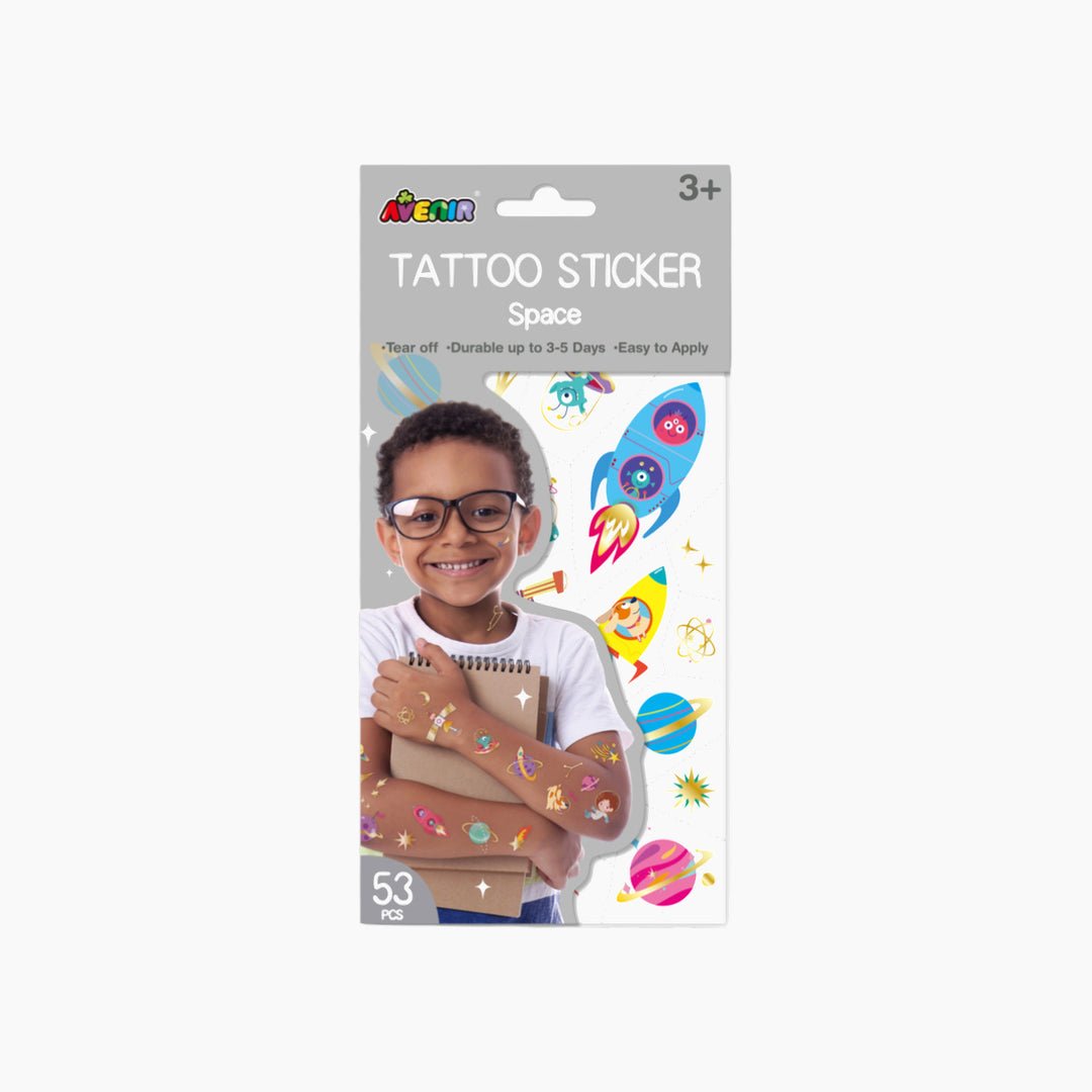 Avenir Space Tattoo Stickers