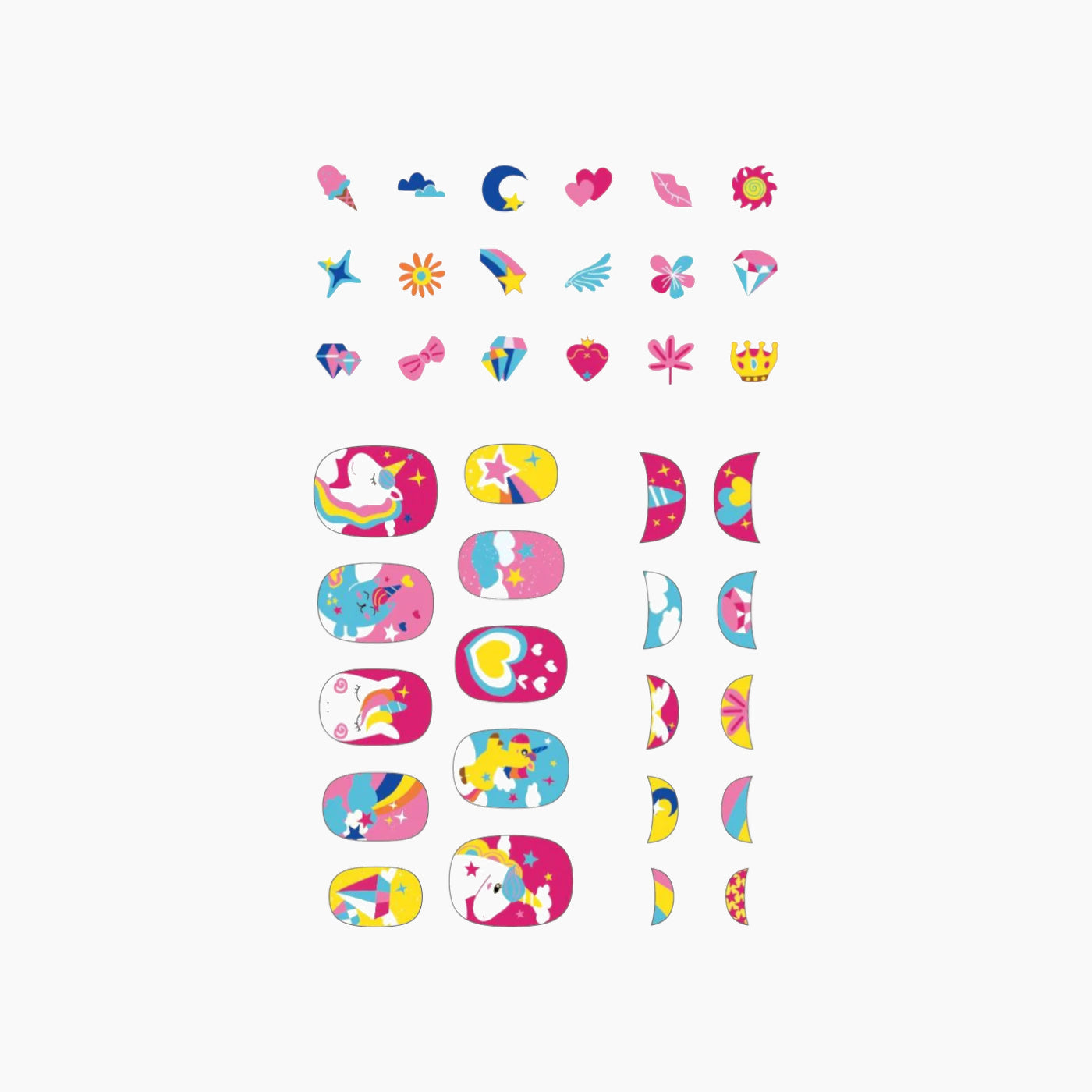 Avenir Nail Sticker Glitter Avenir Nail Sticker Glitter