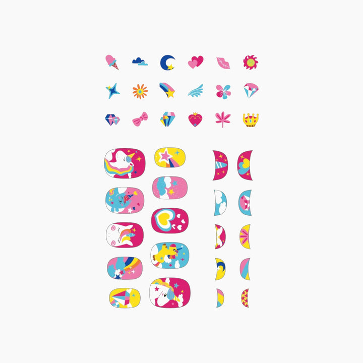 Avenir Nail Sticker Glitter