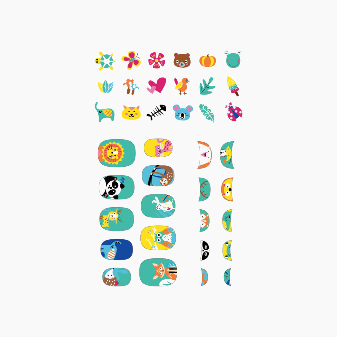 Avenir Nail Sticker Glitter