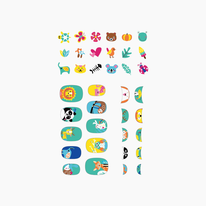 Avenir Nail Sticker Glitter